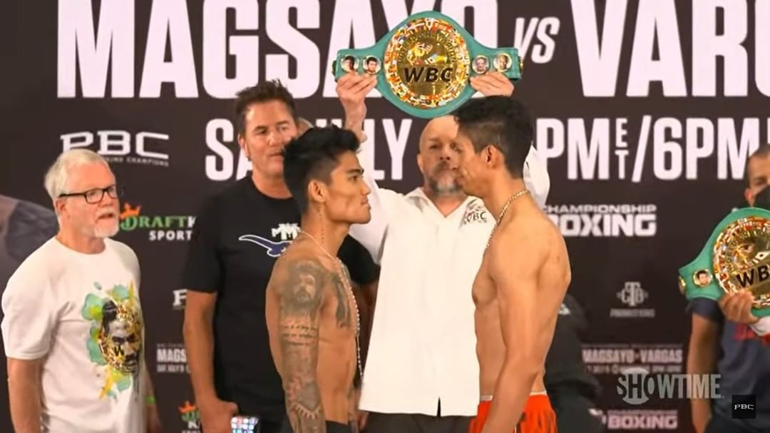 Rey Vargas and Mar Magcio will reunite the coaches for an episode (Screenshot: Youtube / Premier Boxing Champions)