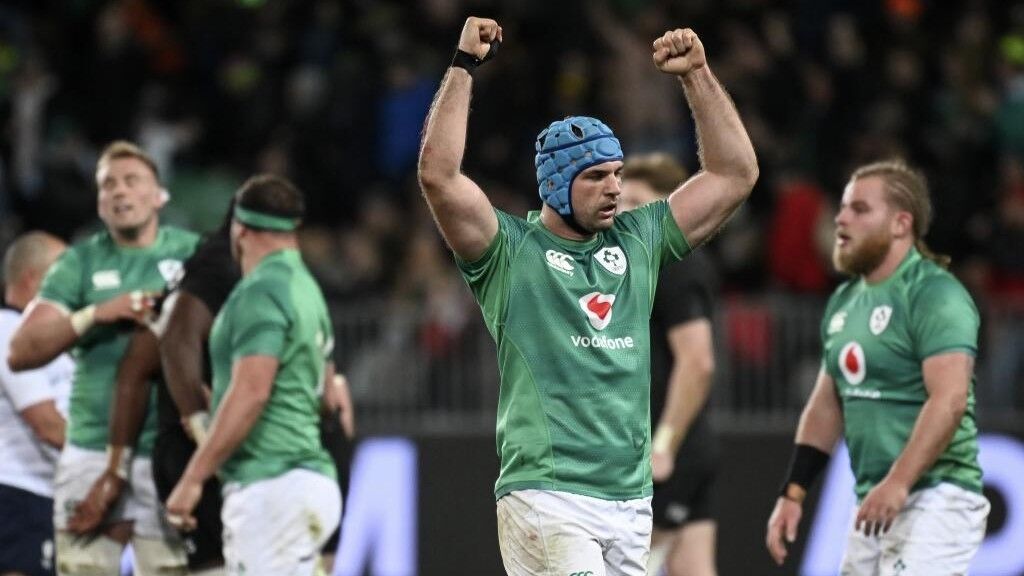 Ireland take on the All Blacks in New Zealand