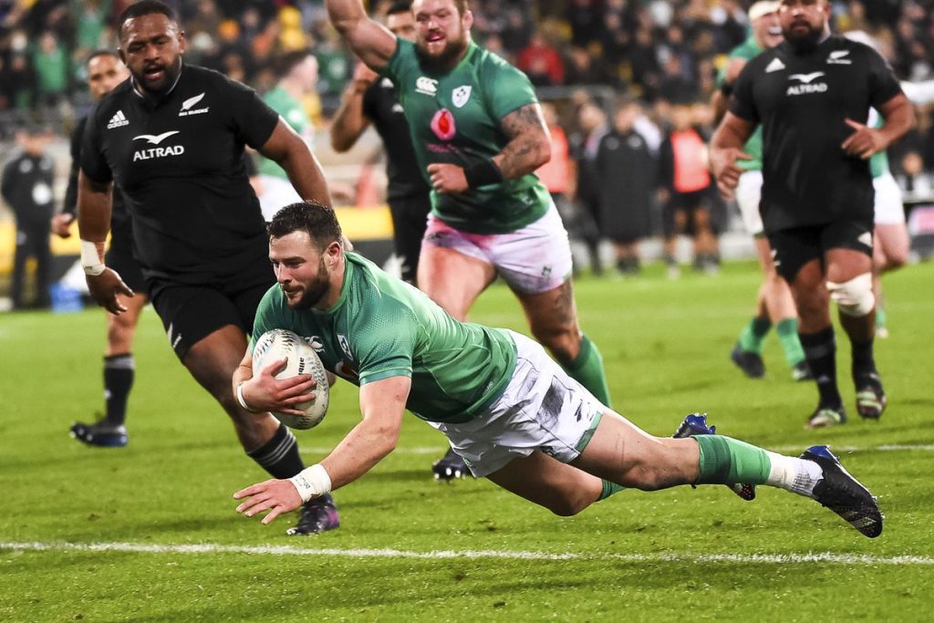 Ireland reach rugby's biggest milestone by defeating New Zealand in Wellington |  game