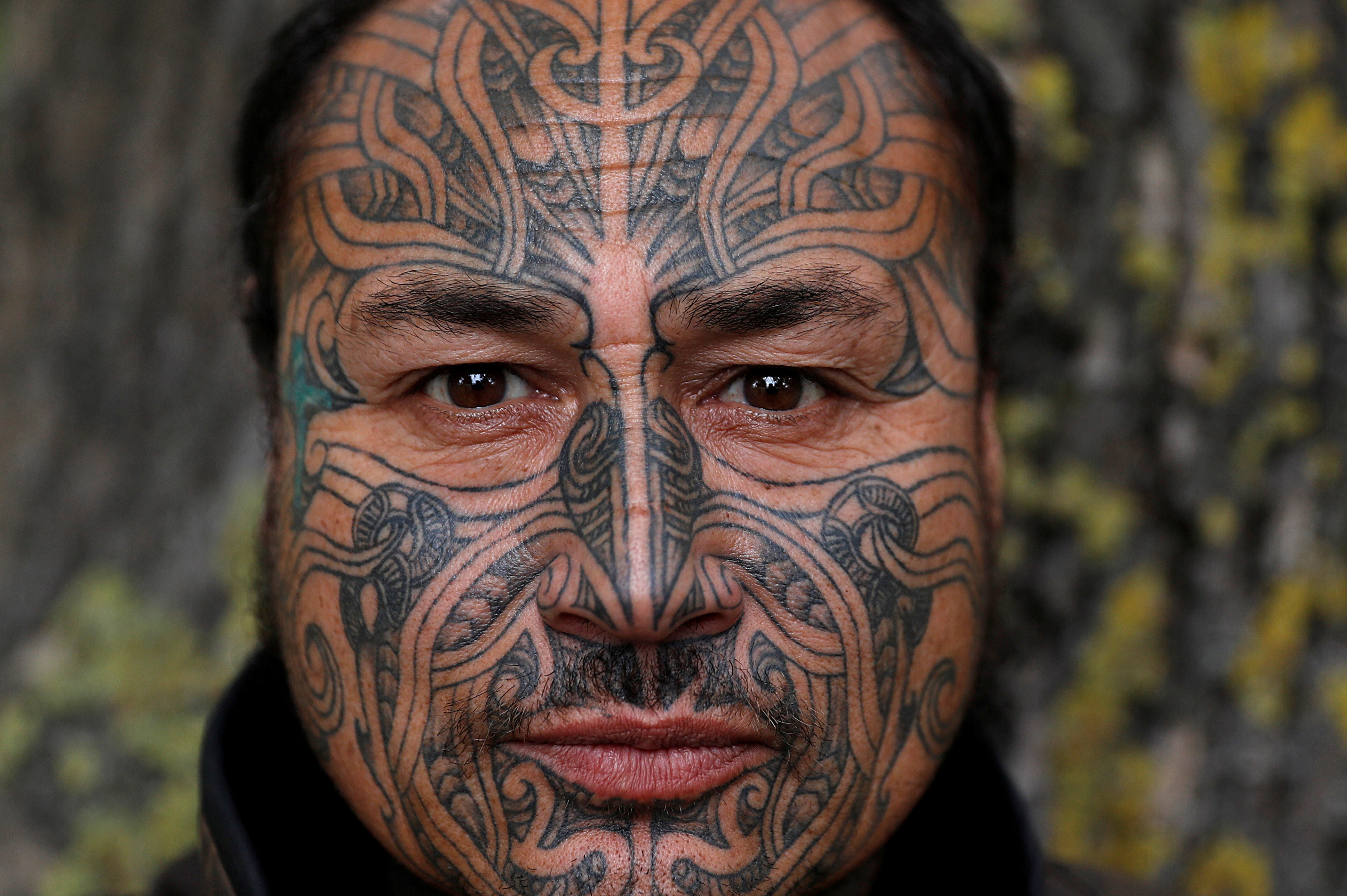 A member of the Maori community (Reuters)