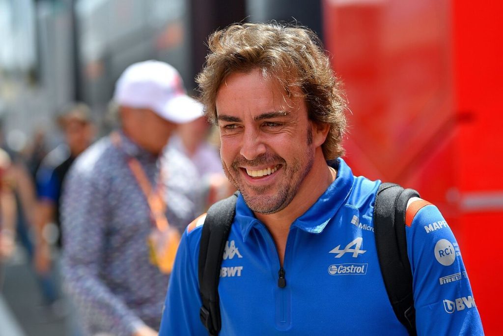Formula 1 - Hungarian GP 2022: Fernando Alonso, satisfied with the Alps: 'It was a productive Friday'