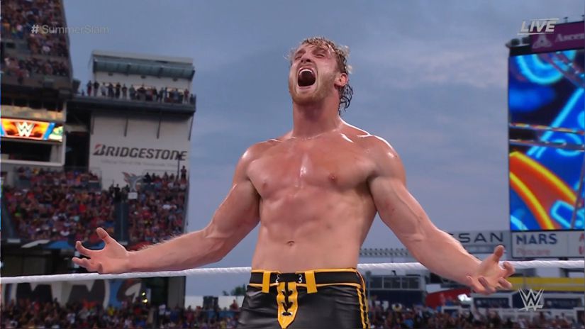 Logan Paul shines in his first match as an official WWE fighter at SummerSlam 2022