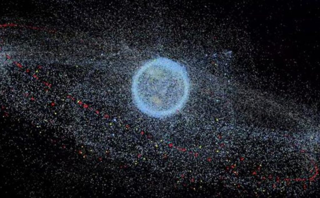 The odds of space debris causing casualties increase by 10% in the next decade