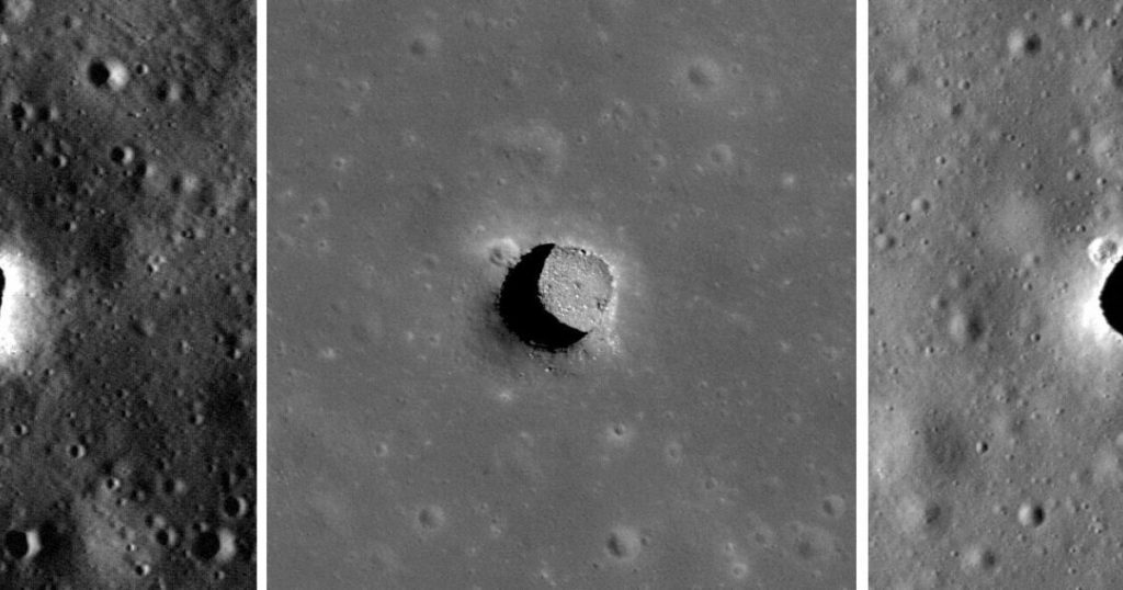 NASA discovers craters on the moon where people can 'live and work'