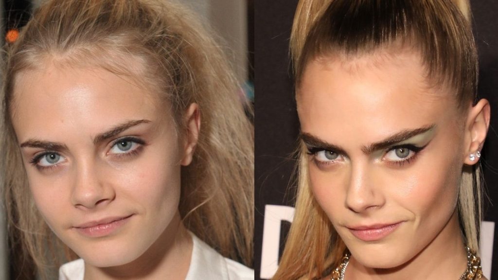 Thick eyebrows: This is how Cara Delevingne changed her perception of the fashion world