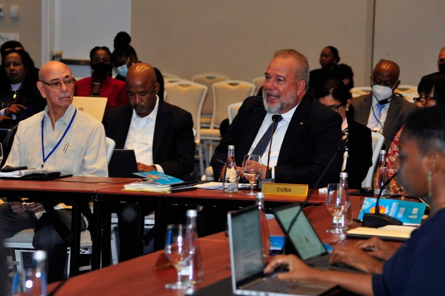 Cuba presente en Primera Reunión Regional de Jefes de Gobierno de CARICOM sobre Cambio climático