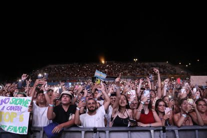 Part of the audience that filled Marenostrum Square in Boombastic. 
