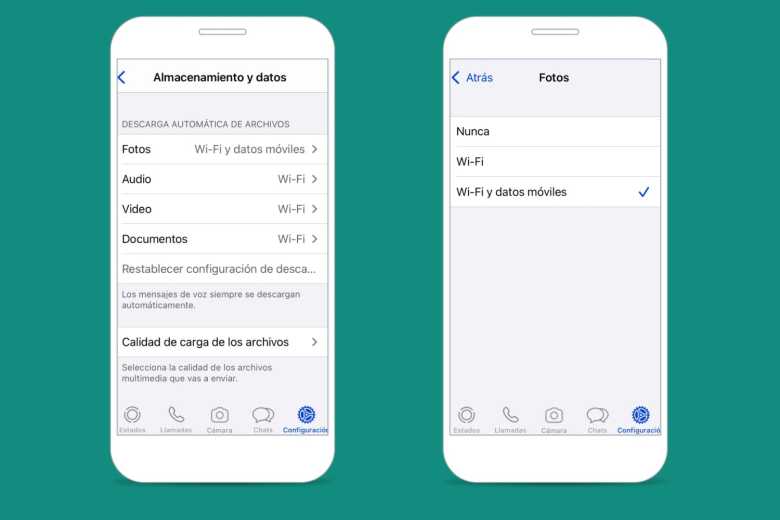Temporary messages do not affect files saved outside of WhatsApp