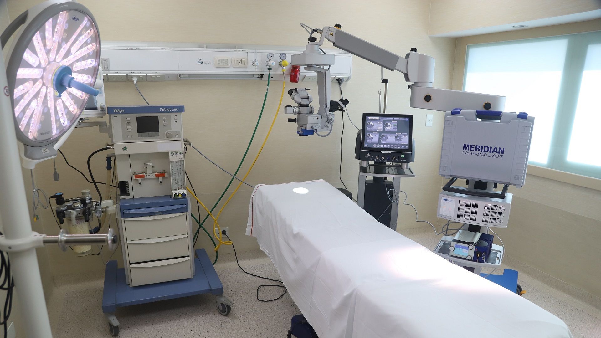 Image copyright Galeno Group Press Mobile and central operating rooms will allow for a wide range of surgical interventions