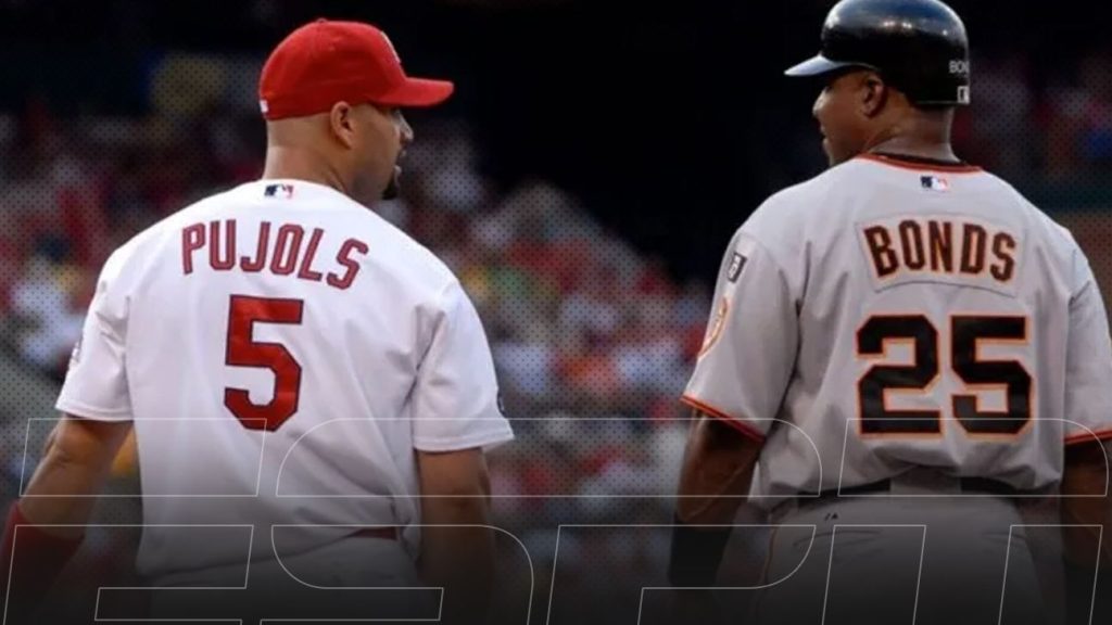 Pujols ties the record set to Barry Bonds, but not the number you think...