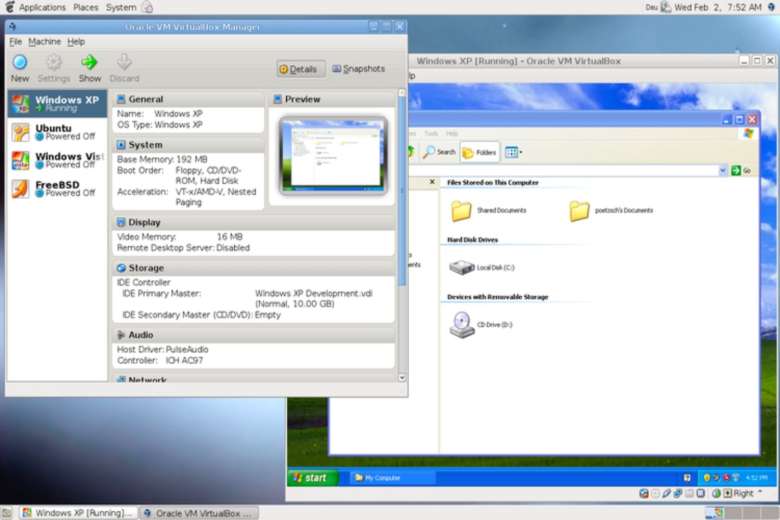 For security, it is best to install Windows XP Delta Edition in a virtual machine