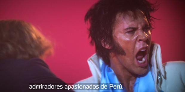 Peruvian fan scene in "Elvis".