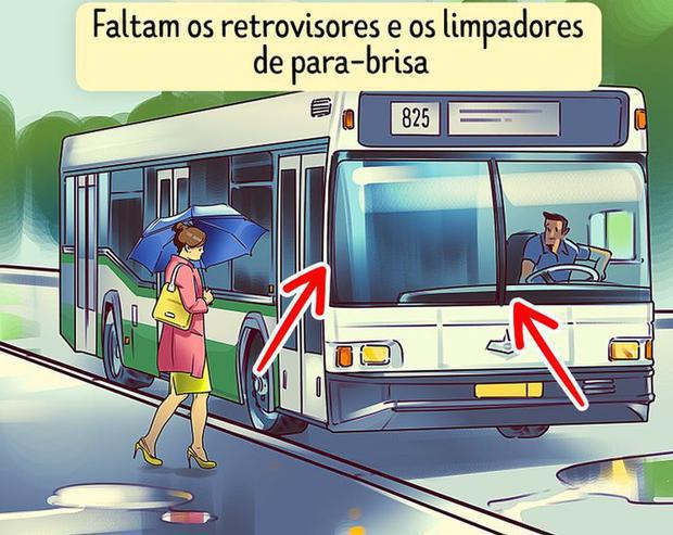 Solution: Look at where the bus visual challenge went wrong in the image below (Image: Bright Side).