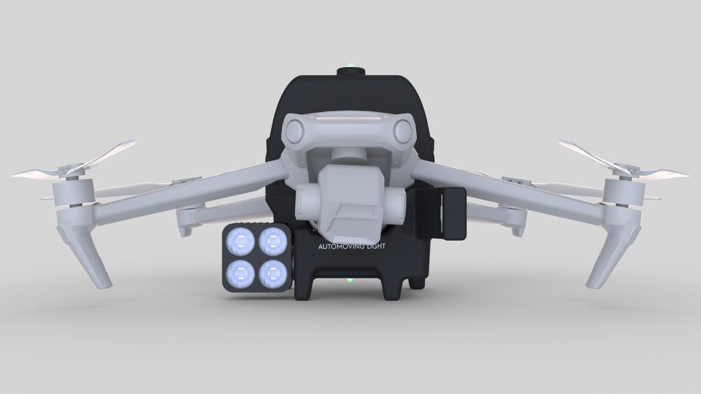 10,000 Lumens Auto Motion Tundra Drone Light for DJI Mavic 3 Drone Available Now