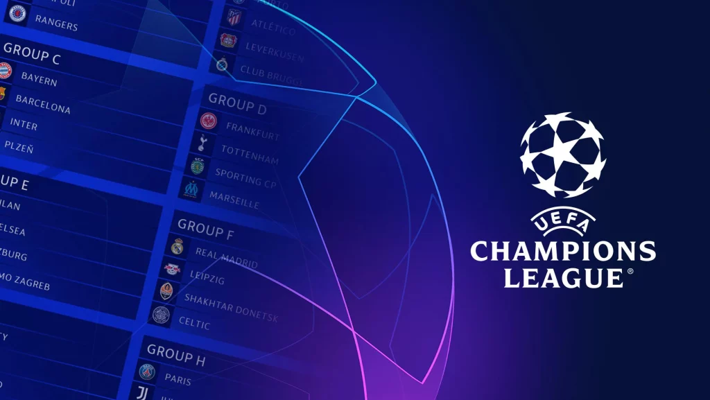All results of the UEFA Champions League 2022/23