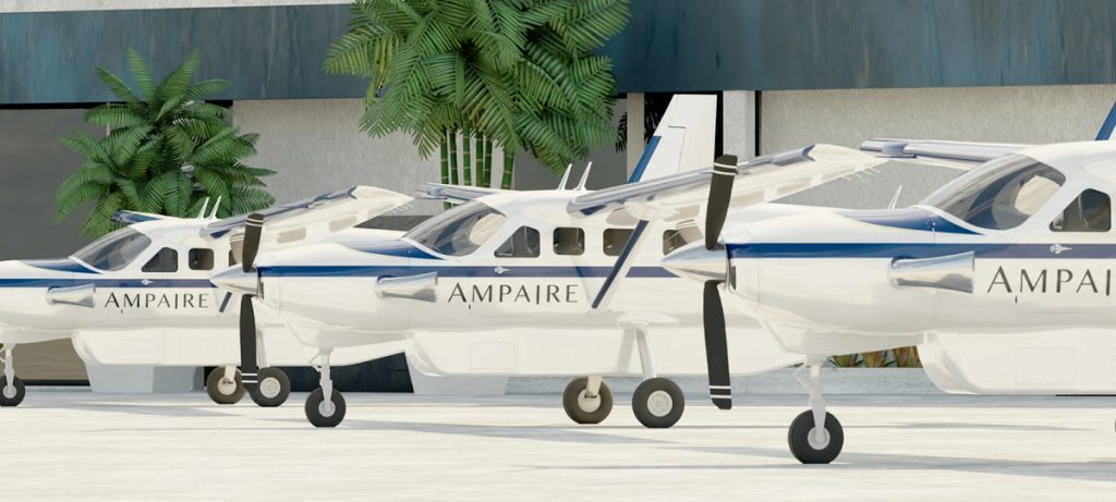 Ampaire selects battery supplier for its Eco Caravan hybrid aircraft