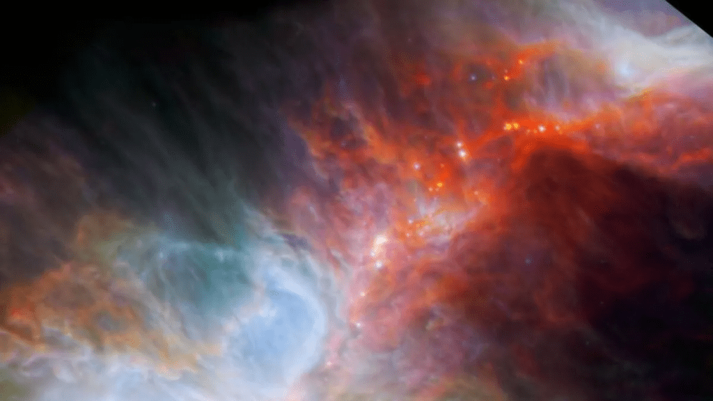 Webb Telescope captures "amazing" images of the Orion Nebula