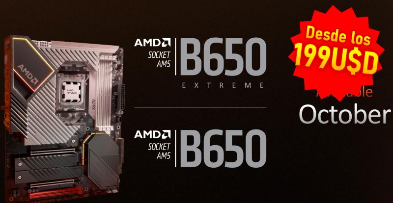 AMD B650 Listed From $199 Starts Oct 10