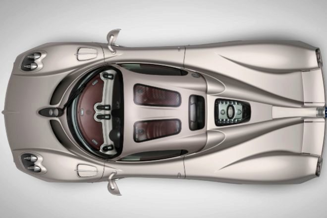 A view from above of Pagani Utopia.