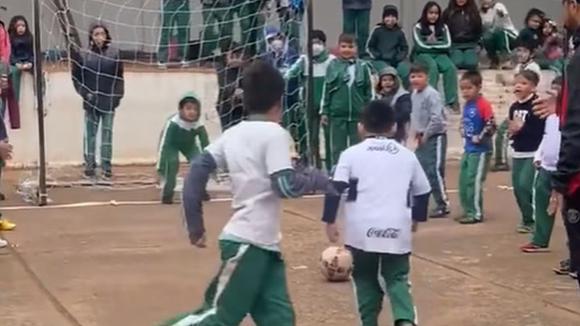Nino scored a decisive penalty kick for the team and the celebration is spreading around the world (Video: Instagram).