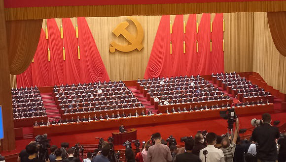 Good wishes and determination to weather the storm at the opening of the 20th Congress of the Communist Party of China