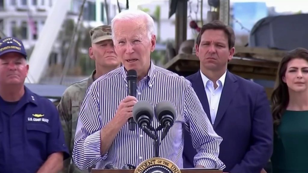 Biden and DeSantis team up to help those affected by Hurricane Ian - NBC 7 Miami