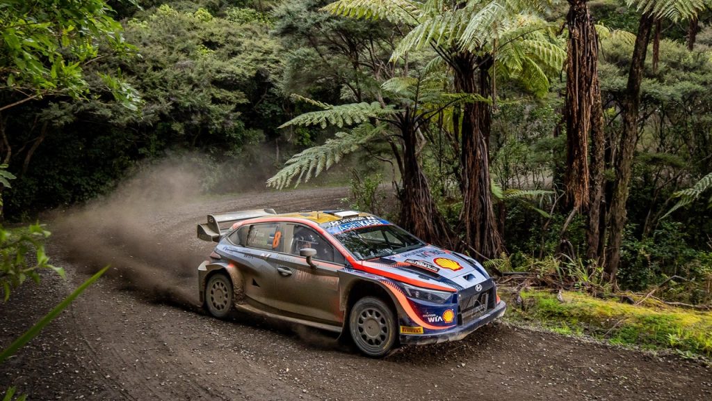 Rally New Zealand returns to the WRC with an epic battle