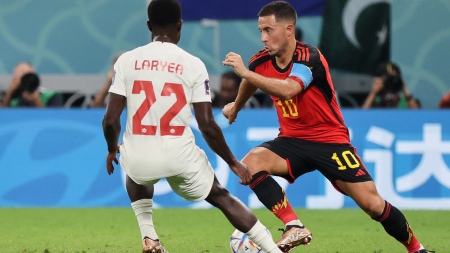 Hazard spoke out against the German footballers' protest gesture