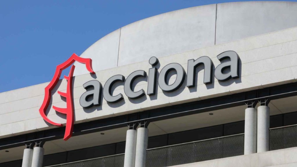 Acciona was contracted in New Zealand for 400 million