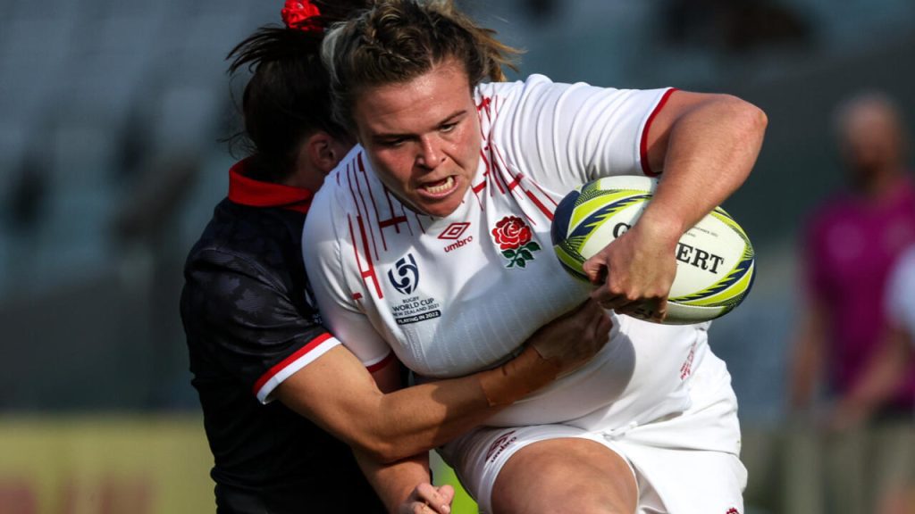 England vs New Zealand in Women's Rugby World Cup Final