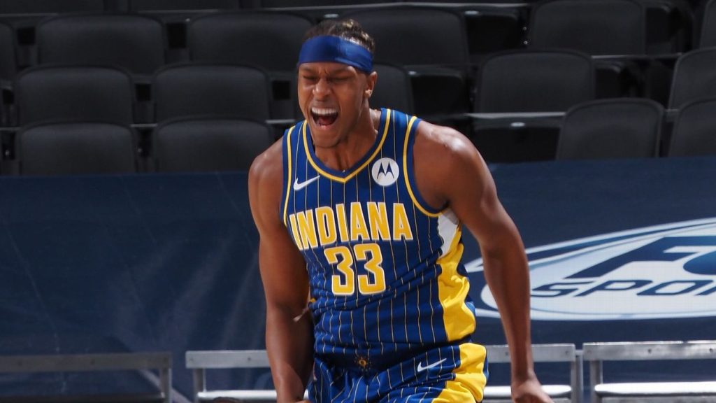 Myles Turner thinks the Lakers should make a deal for his services