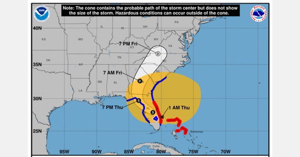 Tropical Storm Nicole expected to affect crops and logistics in Central Florida