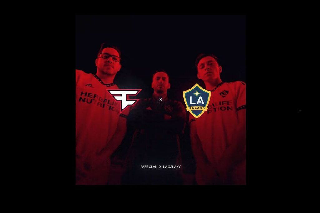 FaZe Clan and LA Galaxy are teaming up for the 2023 eMLS and FIFAe seasons