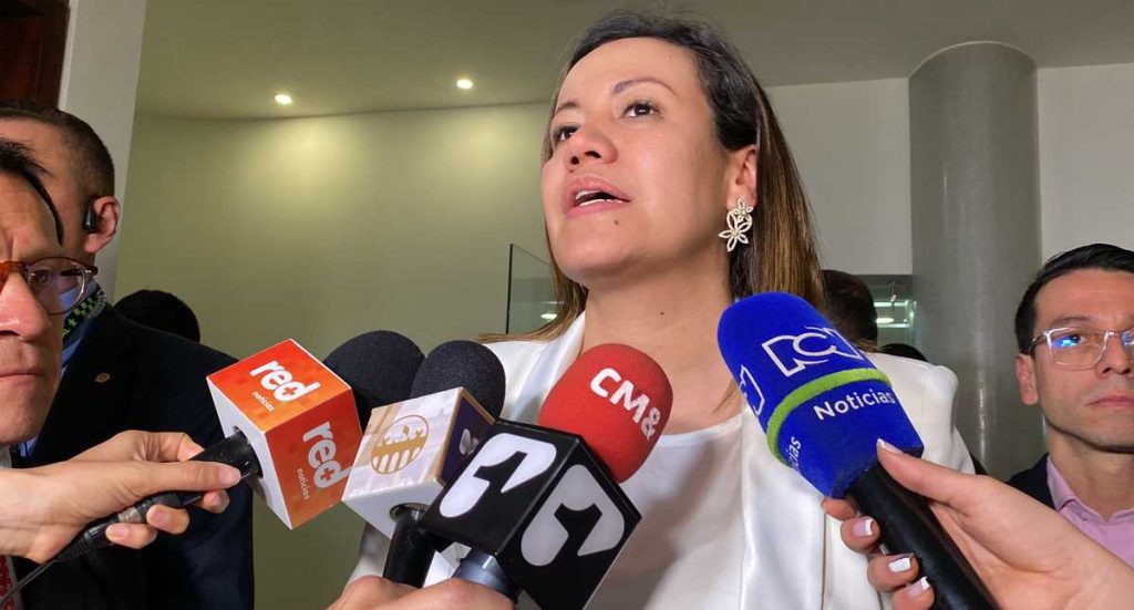The Minister of Health, Carolina Corco, announced the arrival of vaccines against monkeypox in the country