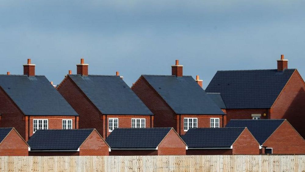 UK house prices recorded the biggest drop since mid-2020